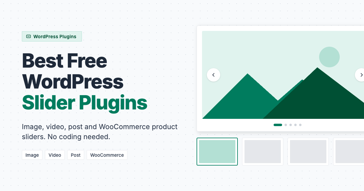 5 Best Free WordPress Slider Plugins in 2026