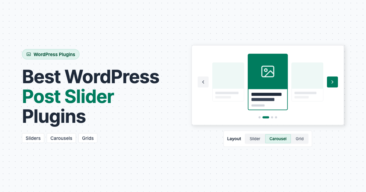 Best WordPress Post Slider Plugins
