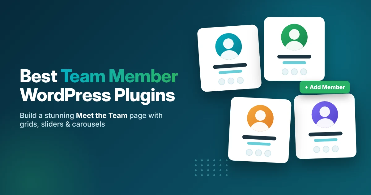 9+ Best Team Member WordPress Plugins (Free & Pro) for 2026